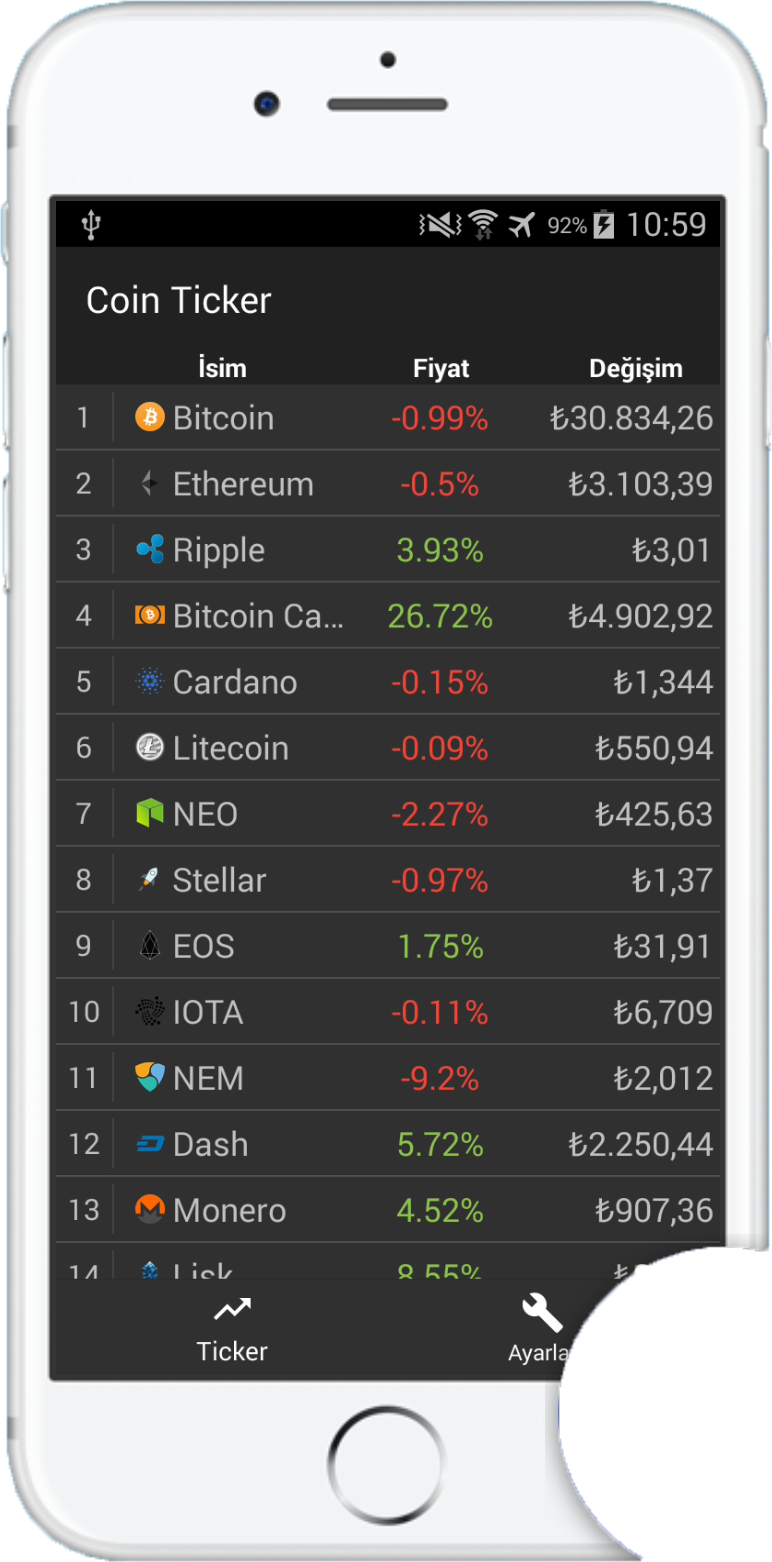 btc tl borsaları